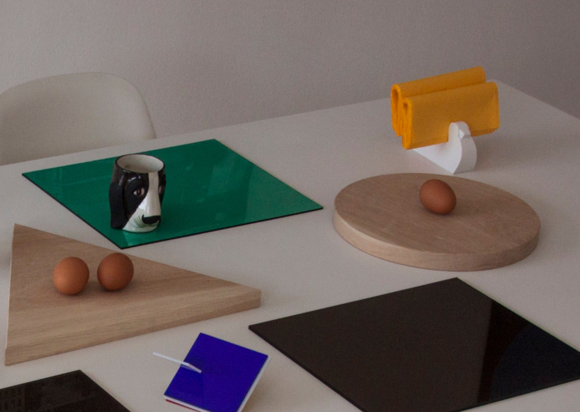 CAMEL.WOOD.NAPKIN/CARD HOLDER