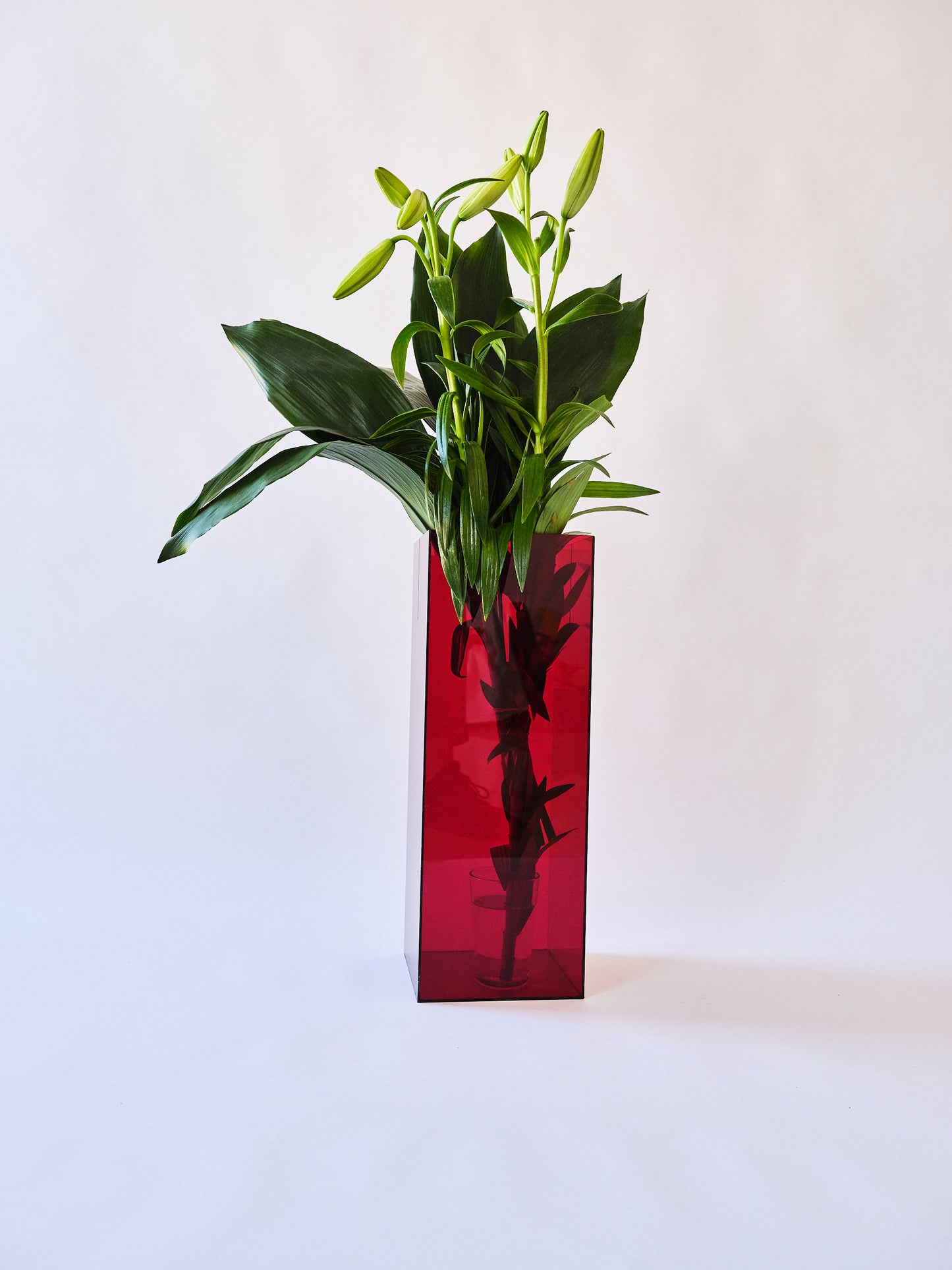 BAU VASE.RED