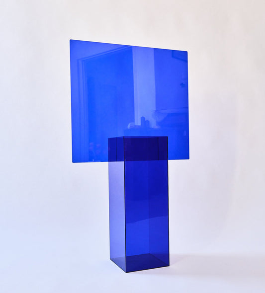 BAU VASE.BLUE