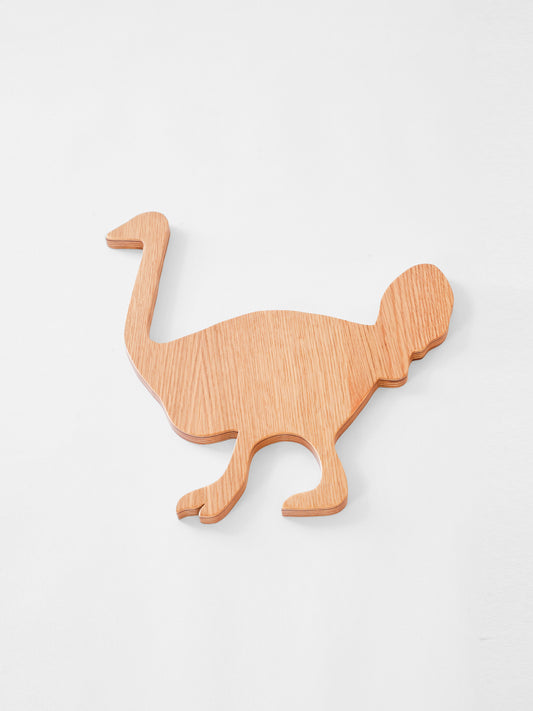 OSTRICH.SERVING PLATE