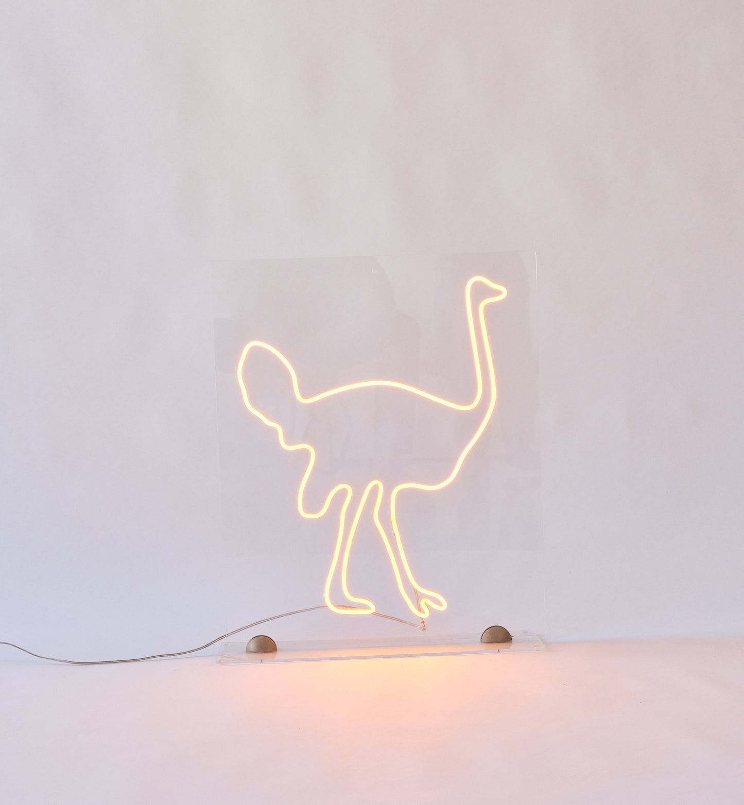 OSTRICH.STATUE/PAINTING LIGHT