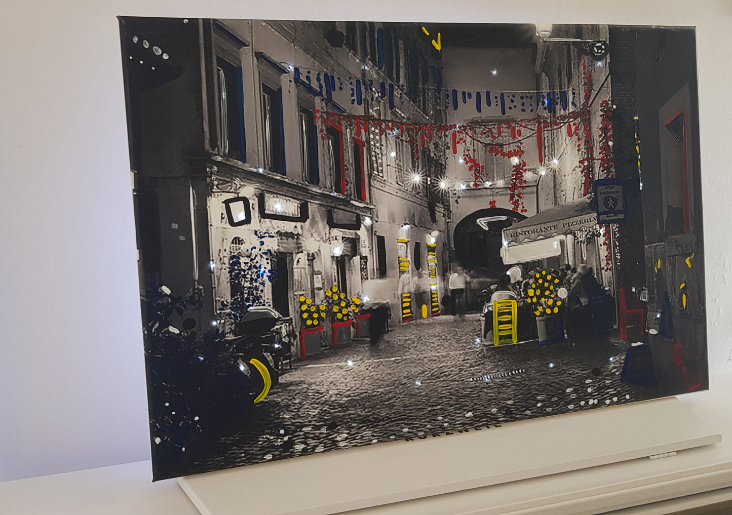 Roma.City of Lights Painting