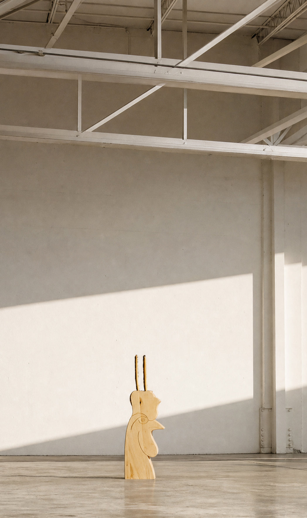 The Rooster. Candle Holder