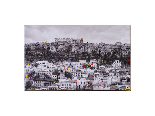 Acropolis City Of Lights Painting