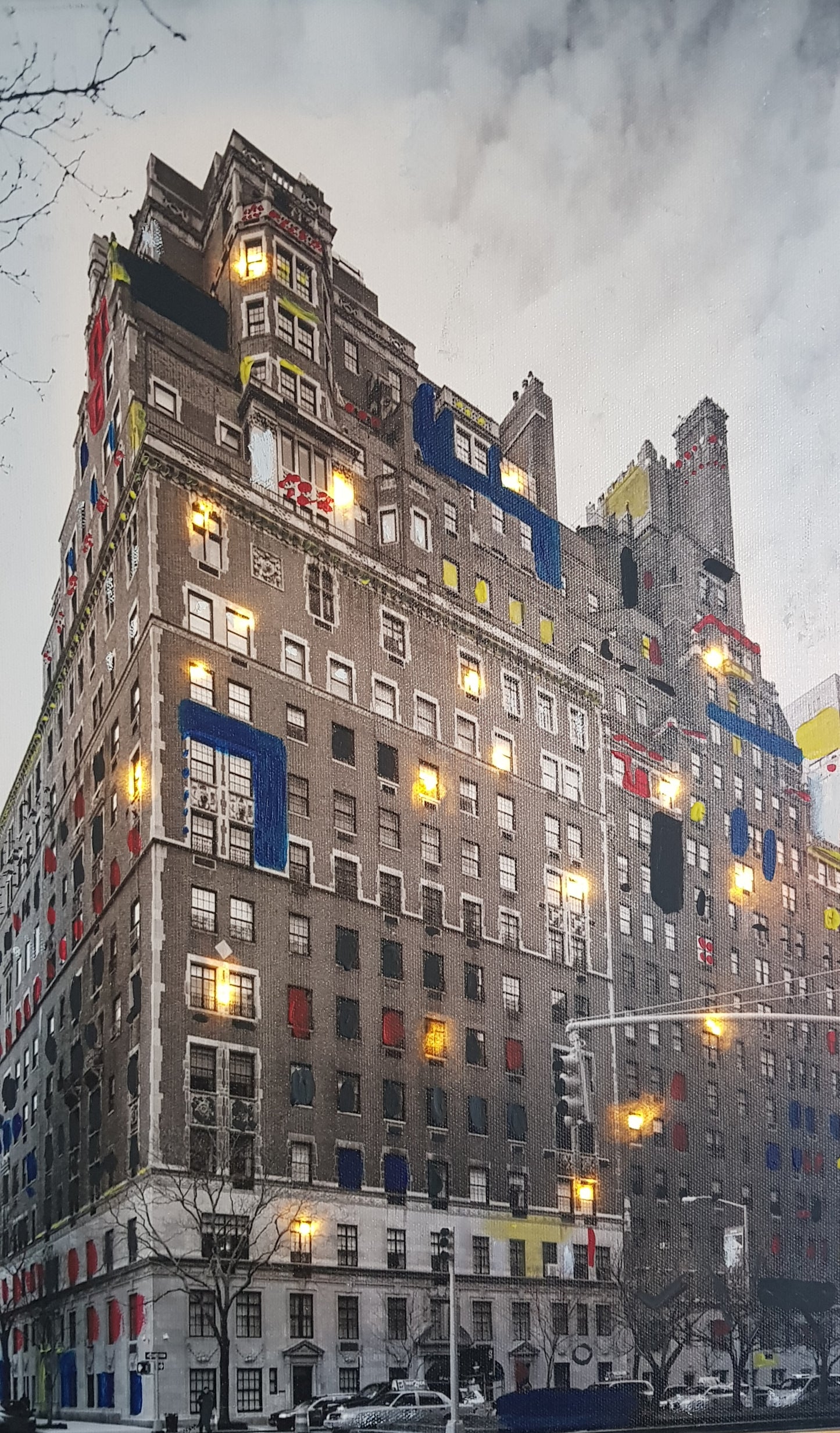 New York.City of Lights Painting