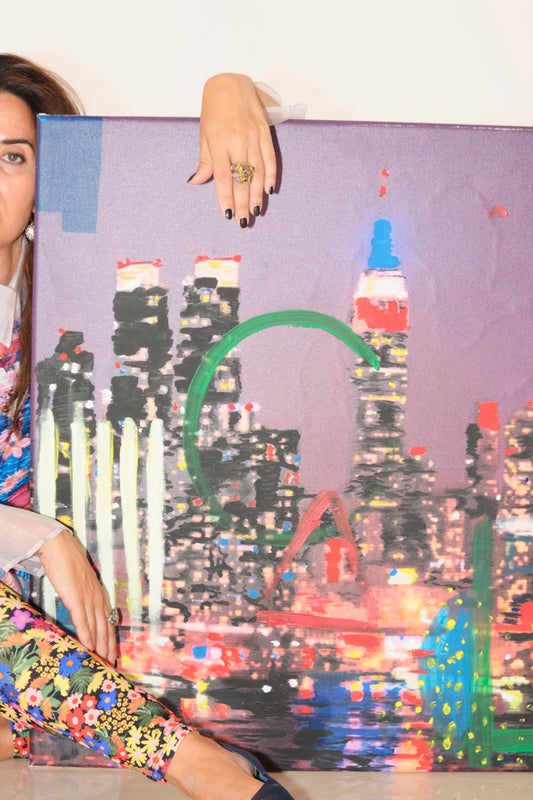 City of Lights Painting