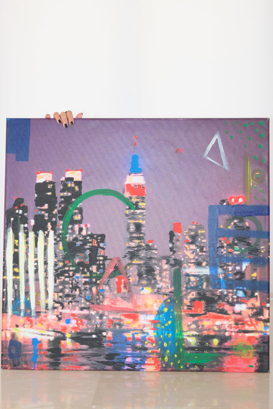 City of Lights Painting
